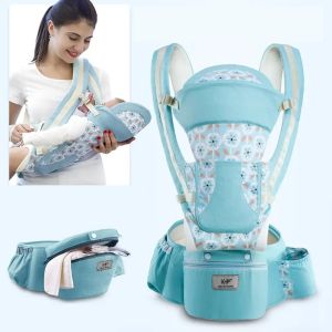 Çantalar Yenidoğan Ergonomik Bebek Taşıyıcı Sırt Çantası Bebek Bebek Hipeat Taşıyıcı Ön Bakış Ergonomik Kanguru Bebek Sarma Sling Seyahat