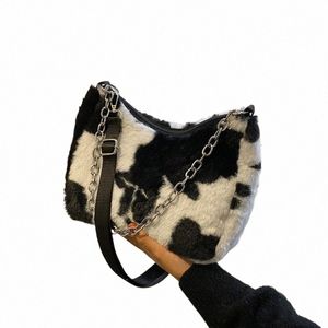 Haex Fluffy Handbags Women 2024春の新機能