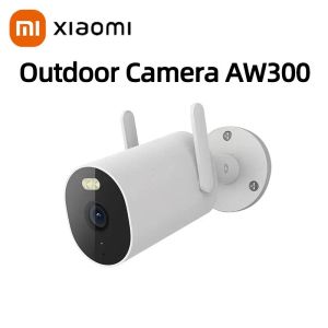 新しいXiaomiスマートホームアウトドアカメラAW300 IP66 2K 256GBナイトビジョンWiFiビデオ監視IPカメラ検出MIホームアプリ