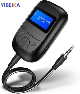 Adattatore Nuovo trasmettitore Wireless Bluetooth 5.0 Adapter Transmiter Hifi 3,5 mm per automobile Audio Audio Aux Handsfree