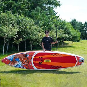 Surfboard Бесплатная доставка надувные надувные подставки для весла Supboard Paddleboard Padel Water Sport с насосным рюкзаком водонепроницаемы