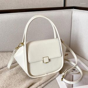 Torba prosta stała kolor marek designerka marki PU skórzane torby krzyżowe dla kobiet 2024 luksusowe ramię małe torebki