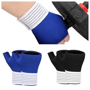 Handledsstödkomprimeringsmärta brace gym fitness handskar bandage bälte sport armband wraps handskyddar gemensam lättnad