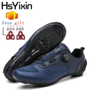 Tênis de bicicleta de calçados MTB Cleats Men Ultra Light Blocos de Mountain Bike Botas de Mountain Speed Speed Shoes Feminina Sapatos de Ciclismo Pedal