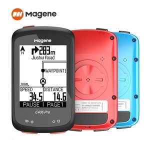 Magene C406Pro GPS -cykeldatornavigeringshastighetsmätare MTB Väg cykelmätare Cykling Training Meddelande Ant Sensor C406 Pro 240411