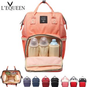 Sacchetti Lequeen Mummy Maternity Diaper Bag Backpack BASSO NAPPI