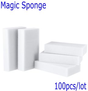 Esponja Magica Para Limpeza Magic Sponge Cleaner Eraser Melamine Sponge for Clease Cooking Tools Magic Eraser 100PCSLOT1026932