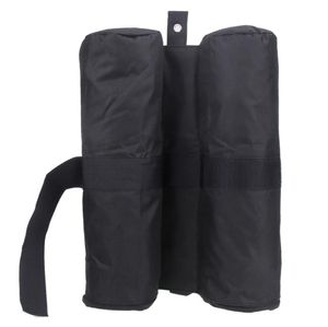 Taşınabilir açık kamp çadır sabit kum torbaları bacak ağırlıkları açılır kanopi çadır ayakları için sabitleme çanta pratik kum torbası siyah9199264