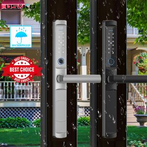 Kontrola Waterproof BridgeCut Smart Belk Block Biometryczny odcisk palca cyfrowy elektroniczny zamek drzwi do naciągnięcia drzwi przesuwanych