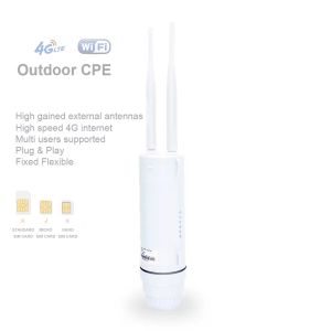 CONTROLLO OUTTERDOOR IMPERATURA IN MAGLIO DELL'OUTERDOOR 300 MBPS Smart 4G Router Home Hotspot RJ45 WAN LAN WiFi Copertura Modem CPE antenna esterna