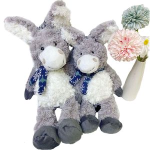 INS Plush Donkey and Sheep Cute Soft Stuffed Animal Toy