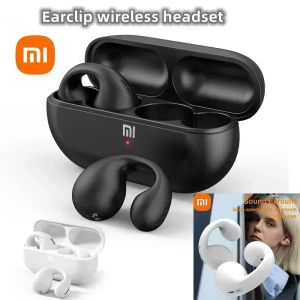 Headphones Xiaomi Bone Conduction Bluetooth Earphones Wireless Headset Mini Sports Earbuds TWS Ear Hook Waterproof Portability Headphones