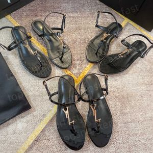 Donne di lusso Slide metalliche Sandals Designer Slide Slifori Filla oro Sandalo Romano Summer Fashion Flip Flip Flip Slip Slip