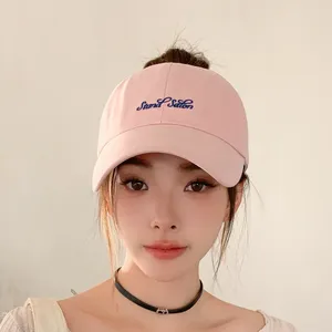 Ball Caps Spring Autumn Women's Hat Fashion Versatile Letter Embroidery Baseball Cap Korean Girls Streetwear Casual Sun Hats