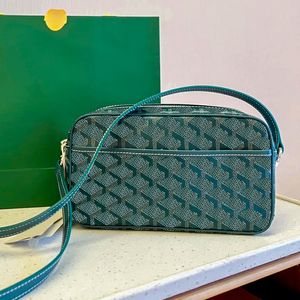 7A CAP-ITR PM LUSURYS Designer Masowa kamera Crossbody Bag worka Women Realut Skórzana torba na ramiona torba podróżna męska torebka Torebka Zielona torebka