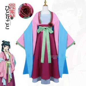 Costumi anime Maomao Cosplay The Apothecary Diaries Cosplay Anime Kusuriya No Hitorigoto Garden Party Maomao Cosplay Vieni Abito da festa Wig Y240422