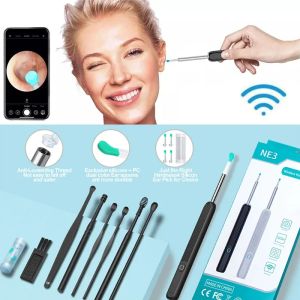 Trimmers Wireless Visible Wax Elimination Spoon1296P HD Load Otoscope Ear Cleaner Ear Wax Removal Tool Suitable Endoscope for Android IOS