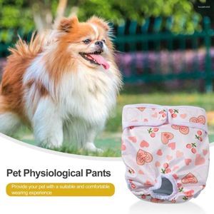 Dog Apparel Comfortable Diapers Stylish Pet Pants High Absorbency Leak-proof Diaper Wraps For Female Dogs Senior