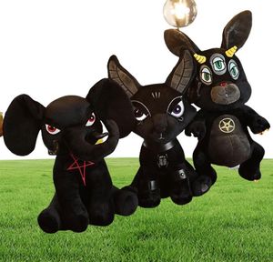 Anubis Plush Toy Behemoth Hydra Killstar Diabo Doll Black Doll Plush Rabbit Beliche Beliche de Elefante Mito Treno Toys Crianças Presente LJ9829239