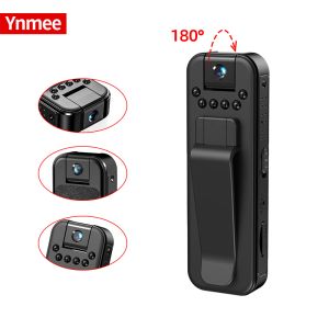 Lens Ynmee MD14 1080p Mini Kamera Tragbarer kleiner digitaler Video -Rekorder Polizeikörper Night Vision Surveillance Miniature Camcorder