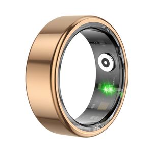 Anello intelligente Ring 24 ore di fitness tracker cardiaco Monitoraggio del sonno di ossigeno nel sangue 2024 Nuova tendenza