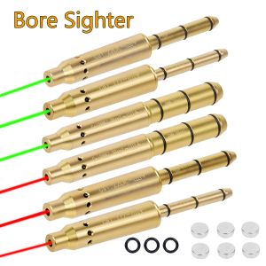 Taktische rote Laserkugel Bohrung Sehzüchter 9mm .22LR .45ACP .223rem .38SPL .177 Kaliber