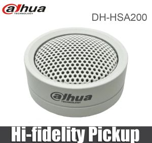 Lens Dahua Microfone DHHSA200 HIFIDELITY CCTV Microfone HSA200 para câmera de áudio e alarme Dahua e Alarme