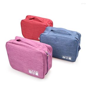 Storage Bags Travel Cable Bag Portable Digital USB Gadget Organizer Charger Wires Cosmetic Zipper Pouch Kit Case Accessories Supplies