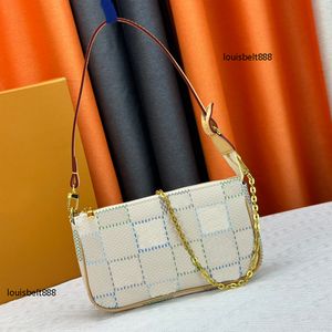 Projektantka torba na torbę z logo damskie torba mahjong torba crossbody łańcuch torba torebka Zakładka z zapinanymi kieszeniem Plaste Pockets Card Cards 23,5 cm*13,5 cm