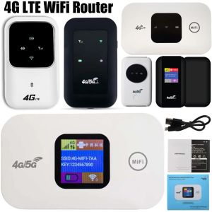 Routrar 150Mbps 4G LTE WiFi Router Wireless Portable Unlock Modem Mini Pocket WiFi Router Mobile Hotspot med SIM Card Slot Repeater