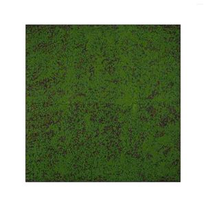 Decorative Flowers LIOOBO Artificial Moss Turf Realistic Grass Rug Fake Green Multi-Purpose Home Garden Patio Decoration (Coffee Synthetic