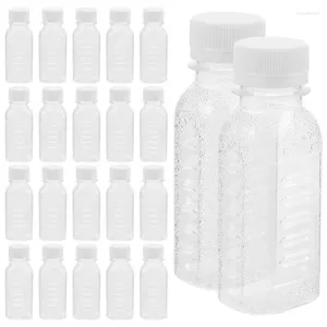 Wasserflaschen 10/30pcs Haushalt leerer Multifunktionssaft bequemer Milchgetränk geteilt