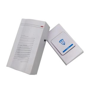 Kontroll Wireless Doorbell Gate Alarm Doorbell Stable Sensitivity Smart Home Battery Chime Doorbell Intercom System 12 Tune Songs