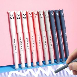 Pens 36pcs Karikatür Hayvanlar Silinebilir Kalem 0.35mm Sevimli Panda Pig Kawaii Jel Pens Okul Yazma Yenilik Kırtasiye Kız Hediyeleri