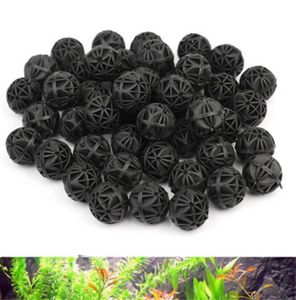 100pcs Lot 16mm Aquarium Pond Biological Bio Balls Filter Media with Sponge for Fish Tank Koi Pond Filter Sump Filters6857418