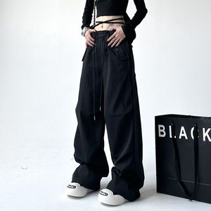 designer pants mens womens cargo pants high street retro hip pop fashionable floor mop pants