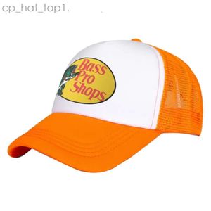 Bass Pro Hat Fishing Foam Trucker Hat - Vintage Grafisk hatt för män och kvinnor Bass Pro Shop Daily Wear Travel Sunshade Hat 2659