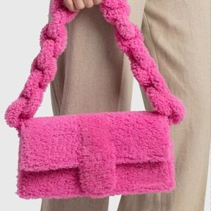 디자이너 가방 숄더백 핸드백 여성 클러치 가방 플러시 패션 패션 봄 겨울 자홍색 녹색 큰 해변 가방 여행 레이디 토트 가방 크로스 바디 가방