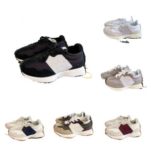 N 327 sneaker basse jogging che cammina camuffi marrone camuffi grigio latte fagio