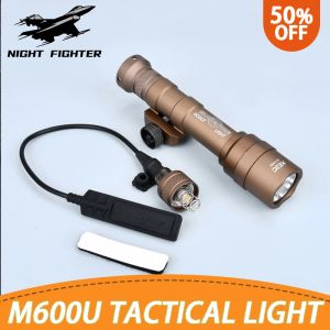 Scopes Surefir M600 M600U M300 Wadsn Airsoft Powerful Flashlight Tactical Torch Scout Rifle Gun Weapon LED Light Fit 20mm Rail Hunting
