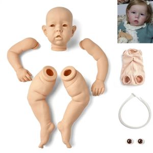 Dolls ADFO 20'' 28'' Inch Reborn Baby Dolls Toy Lifelike Liam Vinyl Unfinished Parts Blank Doll Kits Toys Christmas Gifts For Girls