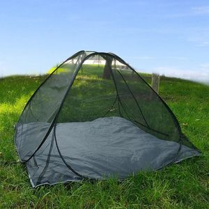 Tendas e abrigos 3PERSONS UP Quick Open Open Indoor Mosquito Tent da tenda ao ar livre Camping Summer Meditamis