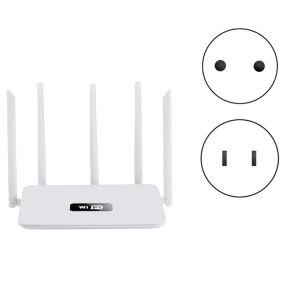 Routers Wifi Router 5 Antennas Wireless Router 2.4G 300Mbps AP/Dial Mode Wifi Repeater 5 High Gain Antennas For Home