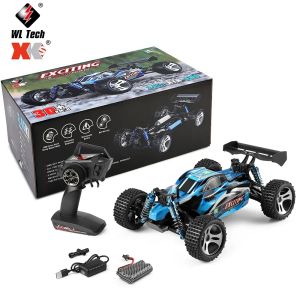 Araba wltoys 184011 4wd rc araba fırçasız motorlu radyo kontrollü kamyon yüksek hız 30km/s 1/18 Tırmanma Drift of ROOD Buggy oyuncak çocuk için