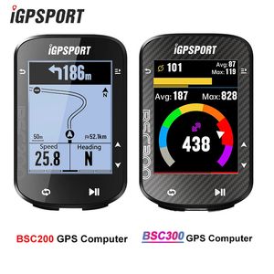 IGPSPORT BSC200 BSC300 GPSサイクリングワイヤレスコンピューターAnt Bluetoothナビゲーションスピードメーター屋外自転車アクセサリー240411