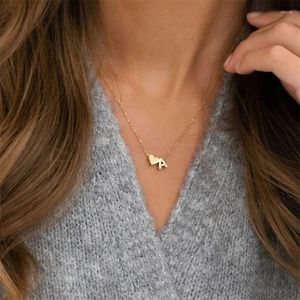 Hänge halsband hjärtat läcker initial diy halsband guld färg bokstav choker för kvinnor smycken gåva