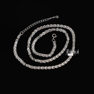 Halsband 1pc 925 Sterling Silver 40+5cm Phoenix Tail Chain Halsband för kvinnor S925 Fina smycken