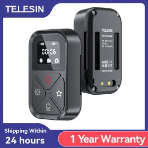 Control TELESIN 80M T10 Bluetooth Remote Control For GoPro Hero 12 11 10 9 8 Max With Wrist Strap For Smart Action Camera Accessories