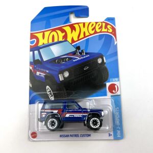 Cars 202320 Hot Wheels автомобили Nissan Patrol Custom 1/64 металлическая коллекция моделей Diecast Игрушки