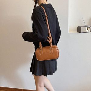 women Leather Shoulder Bag Trendy PU Crossbody Bag Versatile Square Hobo Bag Satchel Sling Shopper r45c#